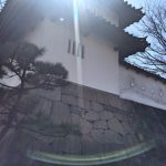 「高崎城址」重要指定文化財の高崎城東門と乾櫓がみられる お花見スポットでもある公園［2016年３月高崎ぶらり旅 その1］